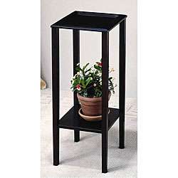 Classic Square Wood Plant Stand  