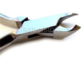 Pro Cuticle Nippers Acrylic Nail Clipper 1/4 JAW SS   CNP104c