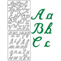 Provo Craft Coluzzle Alphabet Template  