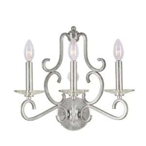 Crystorama Lighting Group 9343 OS Olde Silver / Hand Polished Orleans 