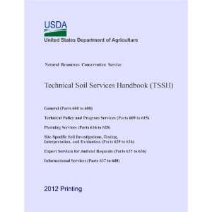  Technical Soil Services Handbook (TSSH) 2012 Printing 