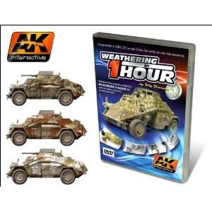   AK Interactive Weathering Sdkf 222 in 1 Hour DVD Electronics