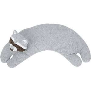  Angel Dear Curved Pillow Racoon Baby