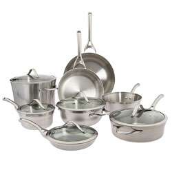   Tri ply Stainless Steel 13 piece Cookware Set  