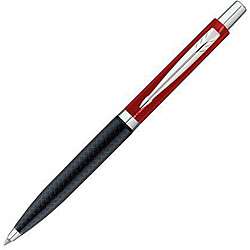 Parker Reflex Red Ball Point Pen with Black Ink (Pack of 6 
