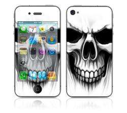 The Devil Skull Vinyl Skin for Apple iPhone 4  