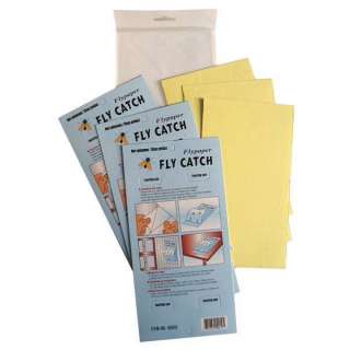pcs fly catch insects bug web glue board traps paper  