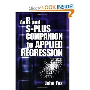  An R and S Plus Companion to Applied Regression 