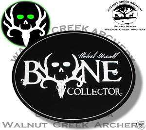 Bone Collector Black Window Decal  