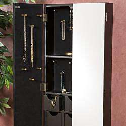 Mirrored Double door Wall mount Jewelry Box  Overstock