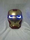 HERO PARTY AND COSTUMES IRON MAN LIGHT KID MASK