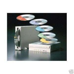 NAKAMICHI MJ 5.16SI 16 X SCSI 5 DISC CD ROM CHANGER  