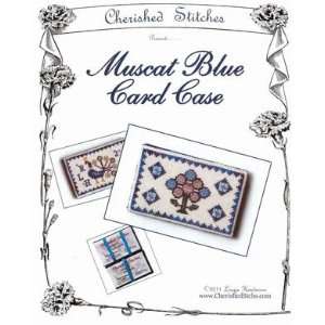  Muskat Blue Card Case   Cross Stitch Pattern Arts, Crafts 