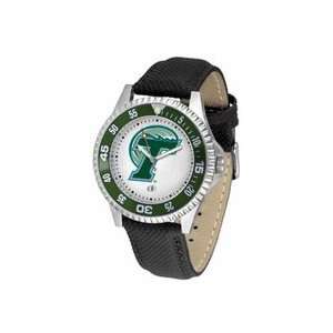: Tulane Green Wave Competitor Mens Watch with Nylon / Leather Band 