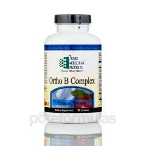  Ortho Molecular Products Ortho B Complex 180 Capsules Health 