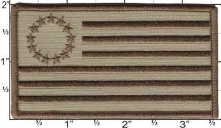 13 Star Flag Navy Seal Desert Patch *WITH VELCRO*  