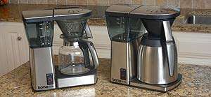 Bonavita BV1800 8 Cup Coffee Maker with Glass Carafe, Brushed Aluminum 