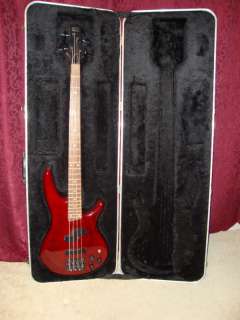 Ibanez SR 4 string bass with Hard Case  