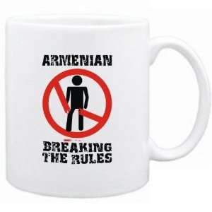    Armenian Breaking The Rules  Armenia Mug Country