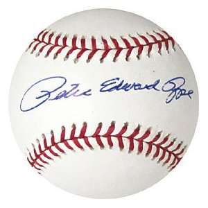  Pete Edward Rose Autographed / Signed Baseball: Everything 