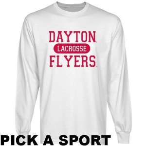   Flyers White Custom Sport Long Sleeve T shirt  : Sports & Outdoors