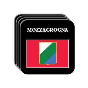 Italy Region, Abruzzo   MOZZAGROGNA Set of 4 Mini Mousepad Coasters