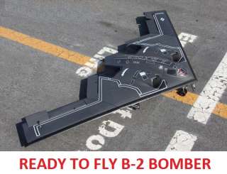   Stealth Bomber RC w/ Retracts Jet Plane EDF B2 RTF Airplane Air  