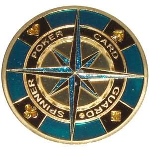 inch Blue Suited Compass Spinner 