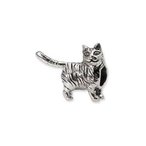  Silver Reflections American Shorthair Cat Charm: Jewelry