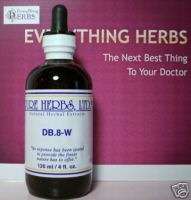PURE HERBS 8 Diabetic Herbs 4 oz DB.8 W  