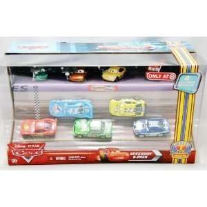 Disney Cars Speedway 9 Pack Piston Cup Nights