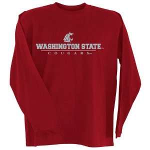 Cadre Washington State Cougers Cadre Embroidered Long Sleeve Tee 