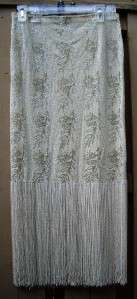 NEW Ralph Lauren Collection RUNWAY Beaded Skirt $24,000~Bridal 