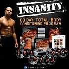 INSANITY The Shaun T 60 Day Workout 13 Discs   Still In the Shrink 