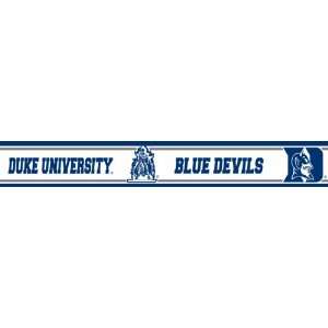  Duke Blue Devils Licensed Wallpaper Border: Home 