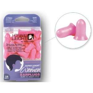  Howard Leight Super Leight Earplugs For Women Pink Nrr 