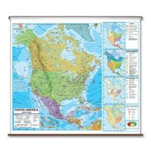  Advanced Political Map   North America