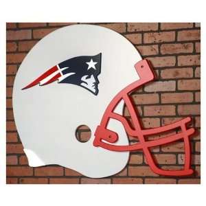  New England Patriots Giant Helmet Art: Sports & Outdoors