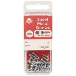    Hillman Zinc Plated Steel Sheet Metal Screws