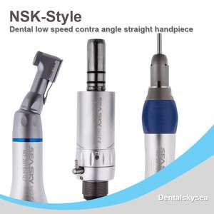   Dental Low speed surgical handpiece contra straight kit 4 Holes  