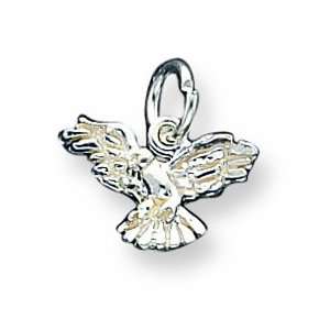  Sterling Silver Eagle Charm: Jewelry