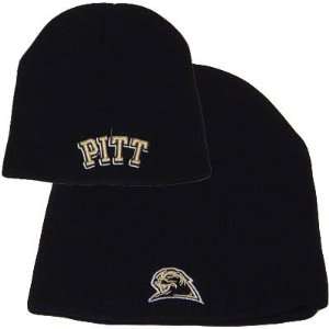 NCAA BEANIE KNIT TOQUE HAT CUFFLESS PITTSBURGH PANTHERS:  