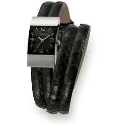 Buffalo Womens Flair Double wrap Leather Watch  Overstock