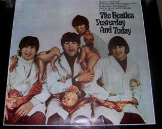 Rare 1973 THE BEATLES Another Day Butcher Cover POSTER  