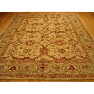  9x11 Hand Knotted Sultanabad Pakistan Rug   90x116