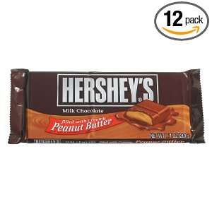 Hersheys Milk Chocolate Peanut Butter Filled Giant Bar, 7.1 Ounce 