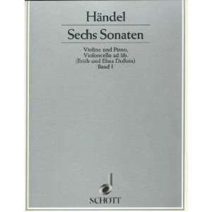  Handel, George Frideric   Six Sonatas, Volume 1 (Nos. 1 3 