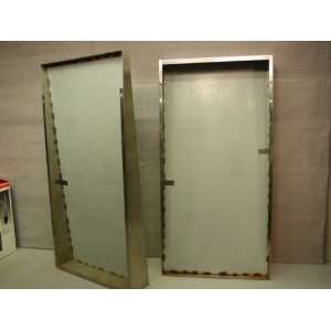   2 Modern Stainless Steel ADA Store Wall Mirrors: Everything Else