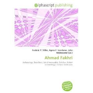  Ahmad Fakhri (9786133987494): Books