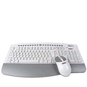  Wireless Desktop Multimedia Keyboard & Optical Mouse 
